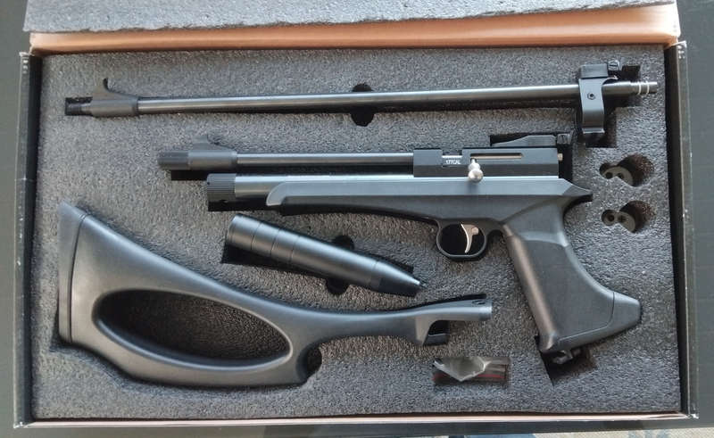 Artemis CP2 4.5mm Pellet Pistol / Rifle (Black)