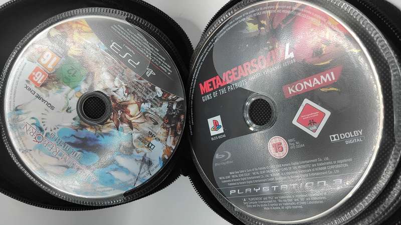 PS3 Game Collection (10 Games, Discs Only) C/W Sony Disc Binder