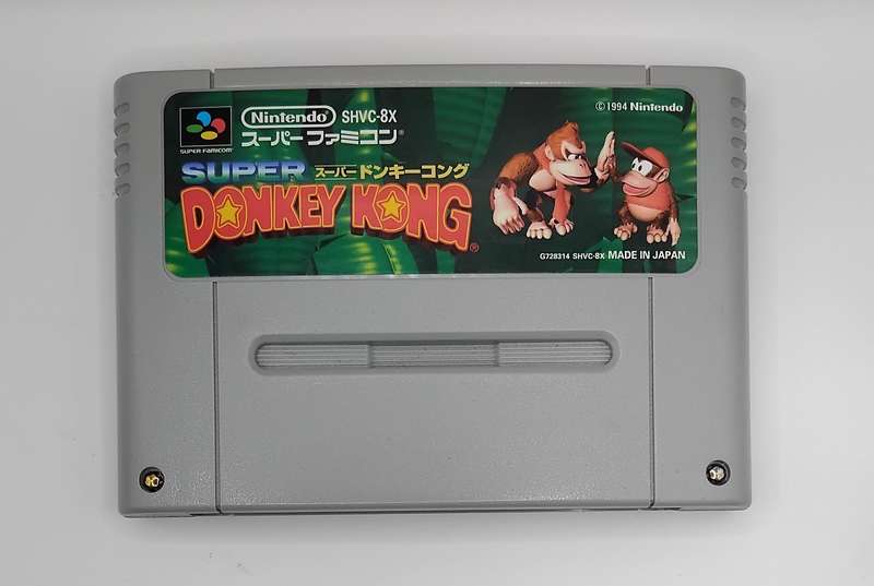 Donkey Kong Country / Super Donkey Kong Super Famicom NTSC-J RARE COLLECTABLE MINT CONDITION