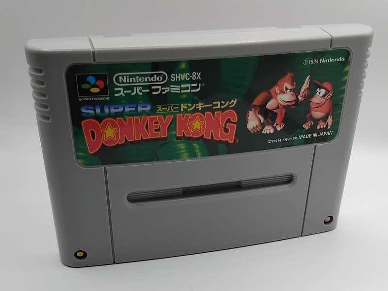 Donkey Kong Country / Super Donkey Kong Super Famicom NTSC-J RARE COLLECTABLE MINT CONDITION