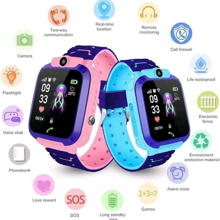 Childrens GPS Smart Watch Tracker with Camera & SOS Function