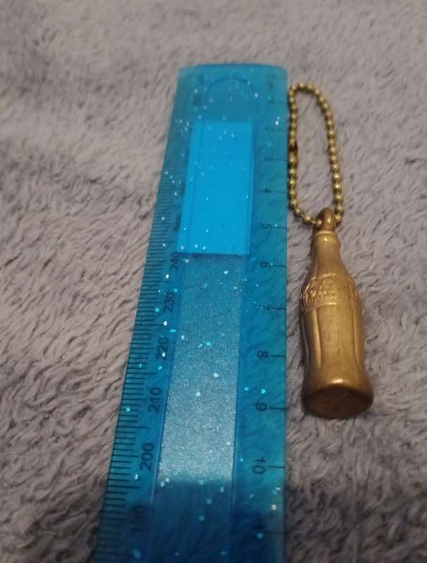 Memraibillia Miniature Coca Cola Bottle Keychain