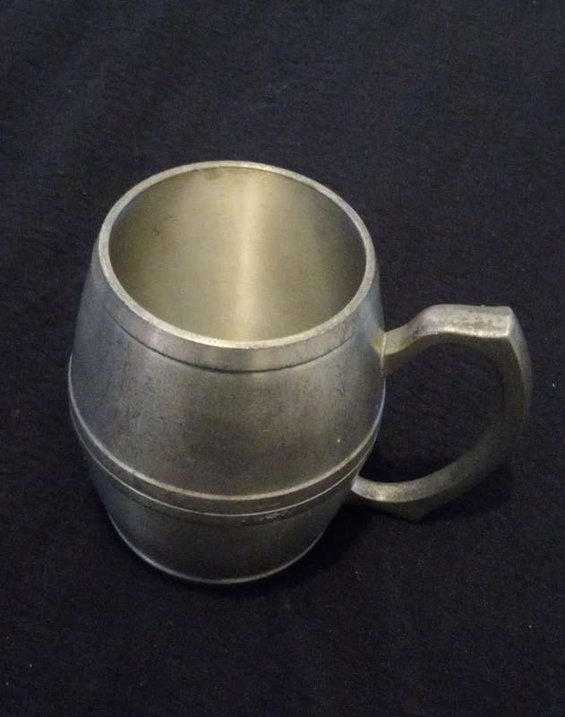 Vintage Pre-Loved Royal Selangor Pewter Barrel Tankard Mug England