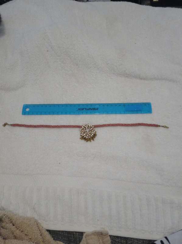 Vintage Hand Made Custom Jewelry Choker Necklace