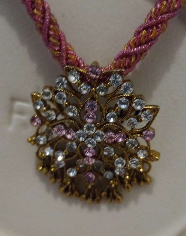 Vintage Hand Made Custom Jewelry Choker Necklace