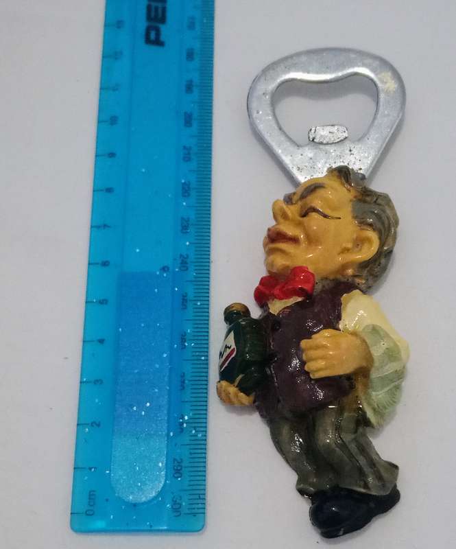 Vintage Collectable Barman Figurant Bottle Opener. Hand Made