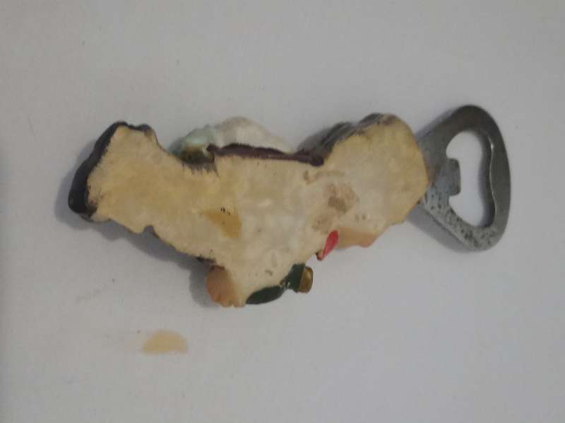 Vintage Collectable Barman Figurant Bottle Opener. Hand Made