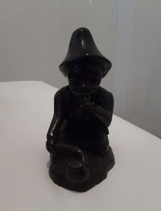 Antique Vintage Hand Carved Wooden Folk Art African Tribal Sculpture