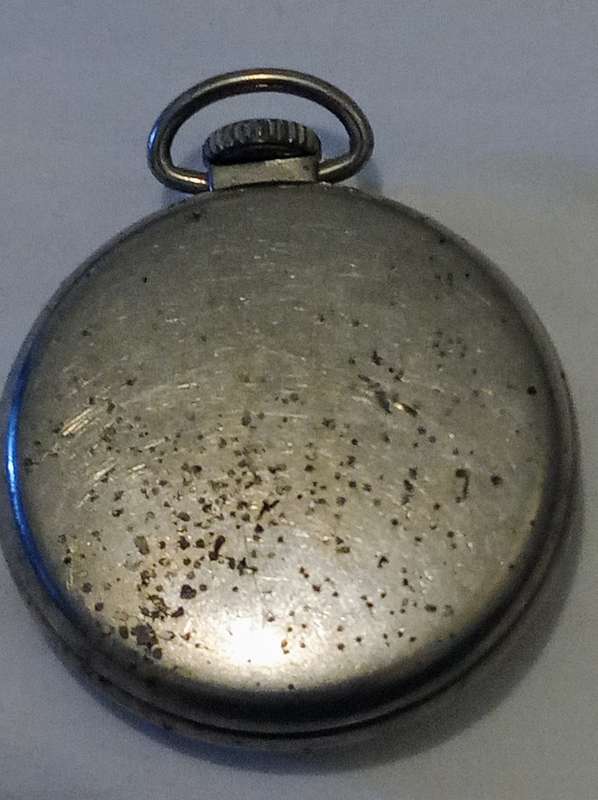 VINTAGE WESTCLOX SCOTTY POCKET WATCH MADE IN THE U.S.A.  WINDING WATCH, WORKING