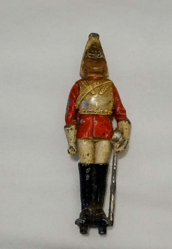 Vintage Collectable Lot of 3 Britains Deetail British Guard Toy Soldiers England. Metal soldiers,