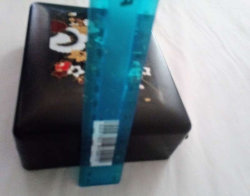 Beautiful Floral Plastic Jewelry Box