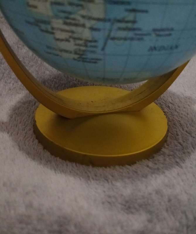 Vintage Earth Globe Approximately 15cm x 12cm