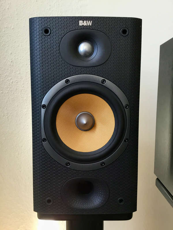 B&W DM601 Series3 Speakers (on stands)