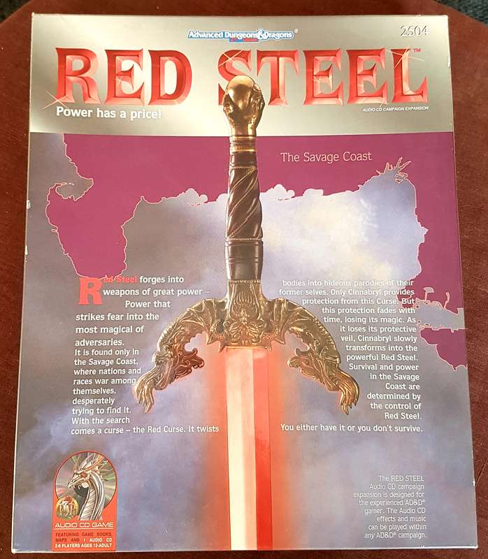 Advanced Dungeons & Dragons Red Steel