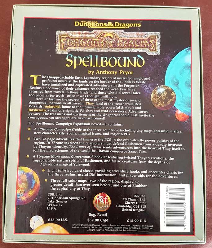 Advanced Dungeons & Dragons Spellbound