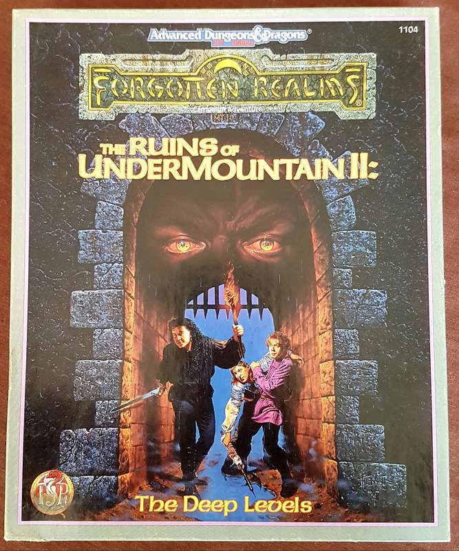 Advanced Dungeons & Dragons The Ruins of Undermountain II: The Deep Levels