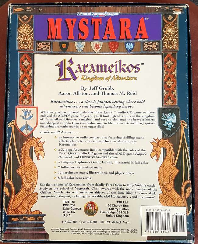 Dungeons & Dragons Karameikos: Kingdom of Adventure