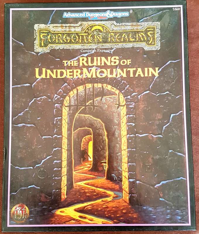 Advanced Dungeons & Dragons The Ruins of Undermountain