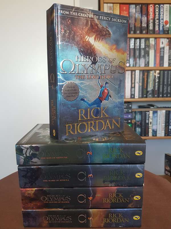 The Heroes of Olympus Series - Rick Riordan