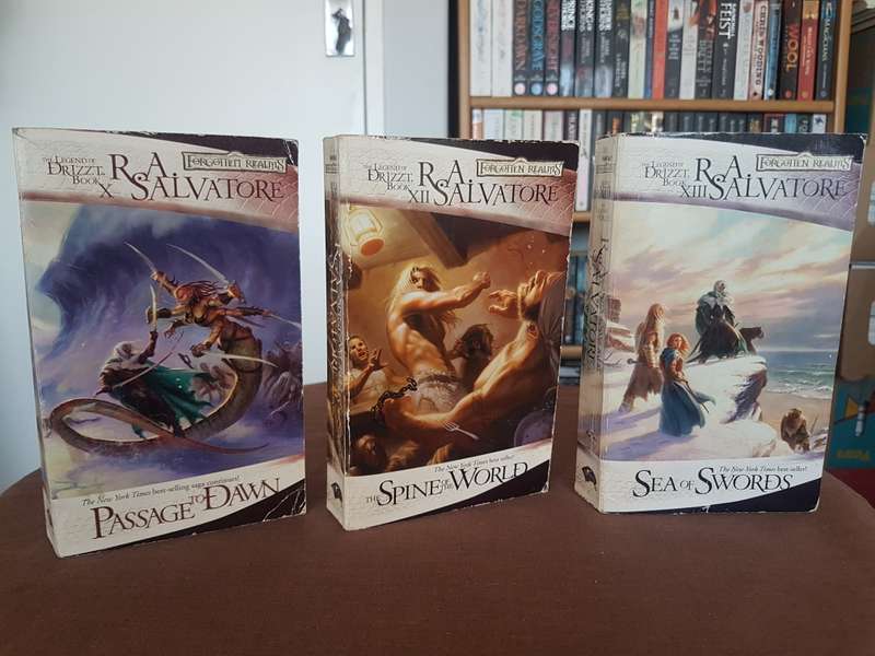 Passage to Dawn / The Spine of the World / Sea of Swords - R A Salvatore