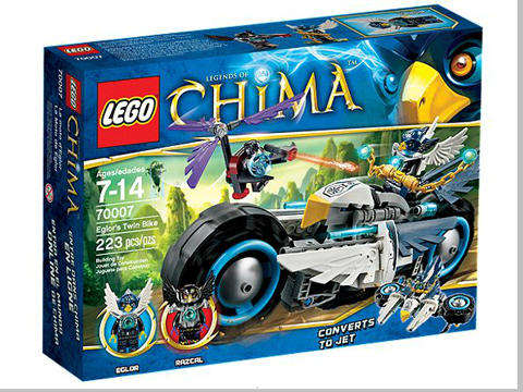 LEGO CHima Eglors Twin Bike