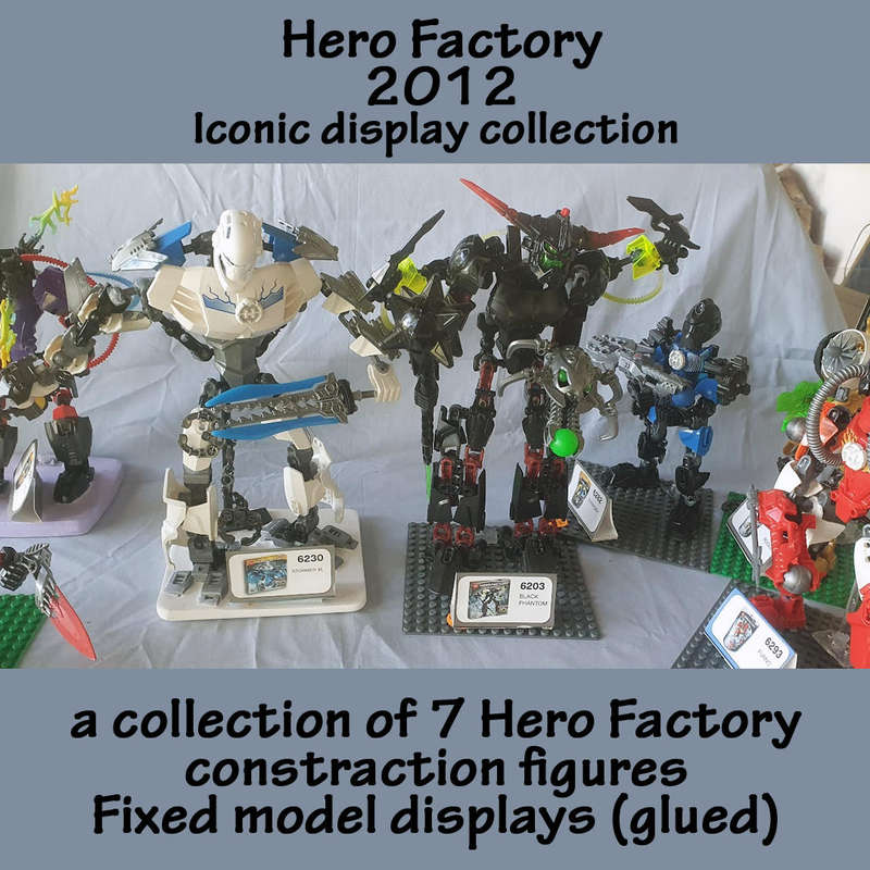 LEGO HERO FACTORY fixed model display