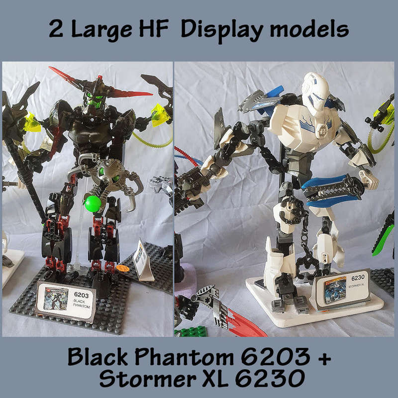LEGO HERO FACTORY fixed model display