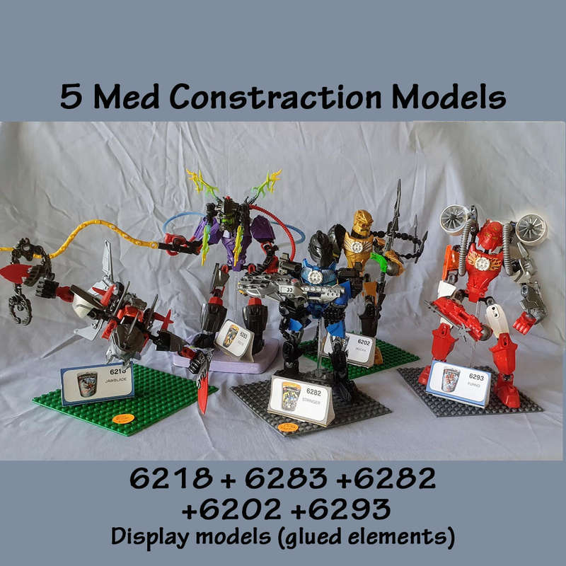 LEGO HERO FACTORY fixed model display