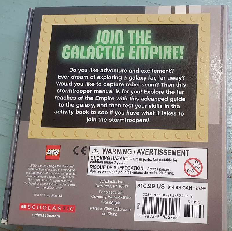 The Official Stormtrooper Training Manual LEGO Star Wars