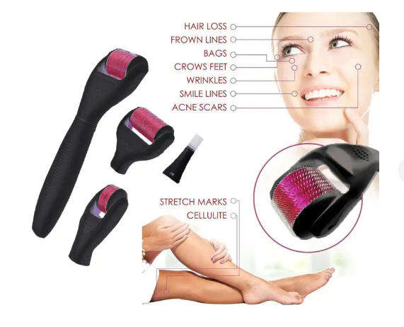 5 in 1 Titanium Derma Roller Kit