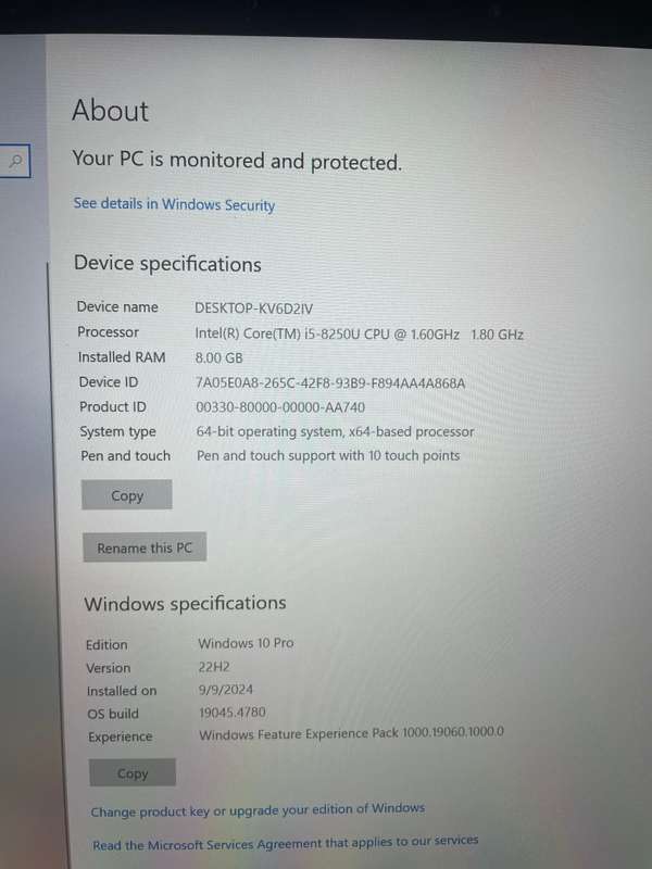 Microsoft Surface Laptop 2 i5-8250U-8GB RAM-256GB Cobalt Blue