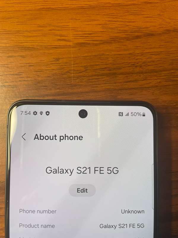 Samsung Galaxy S21 FE - 128 GB  - Graphite