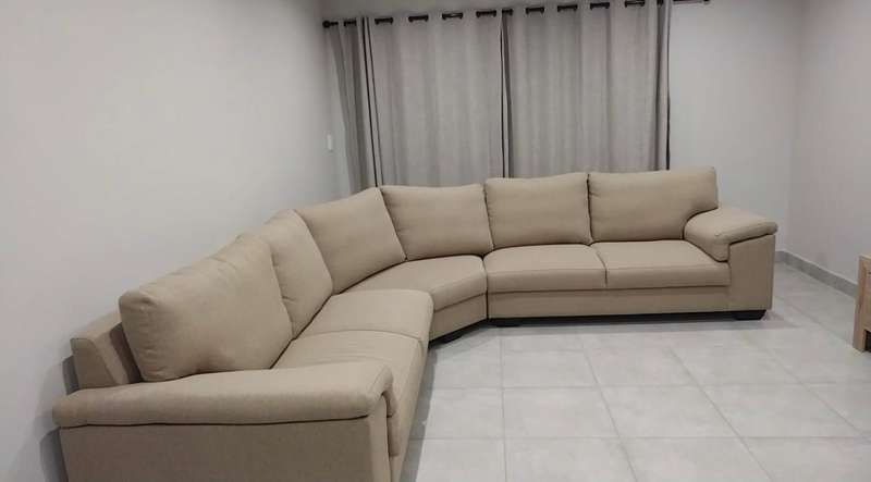 Upholstered Corner Couch