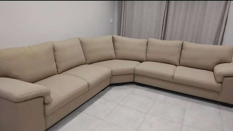 Upholstered Corner Couch