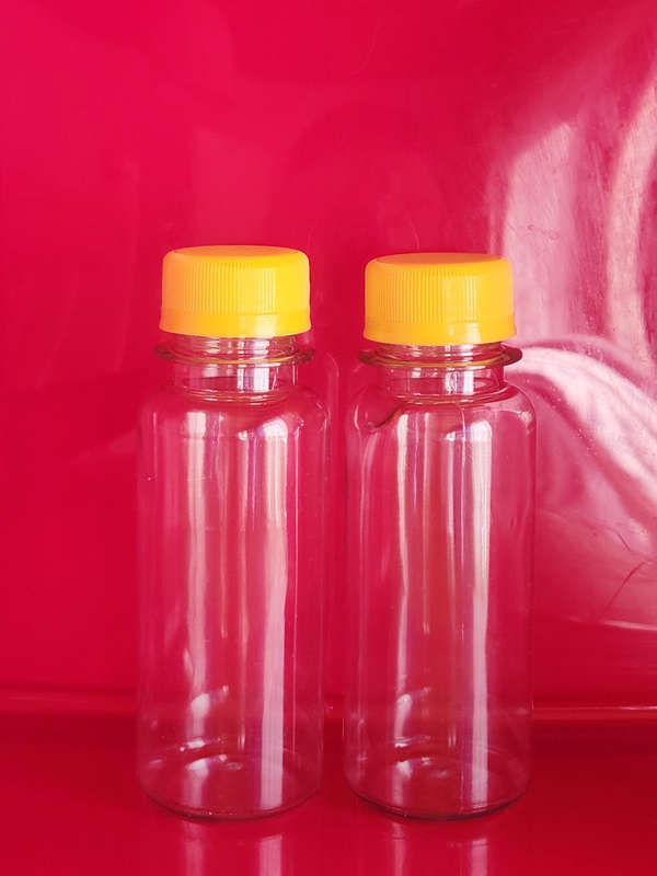 100 New empty plastic bottles