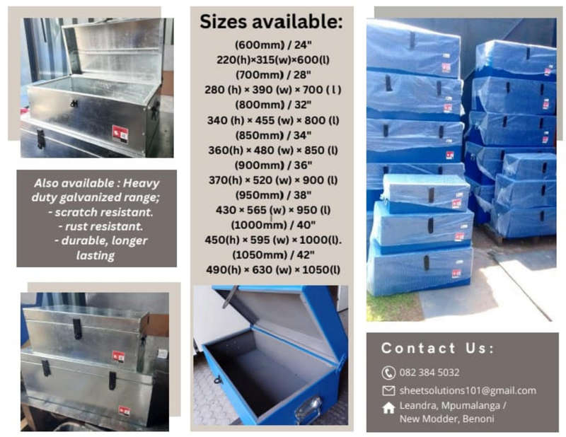Trunk tool boxes