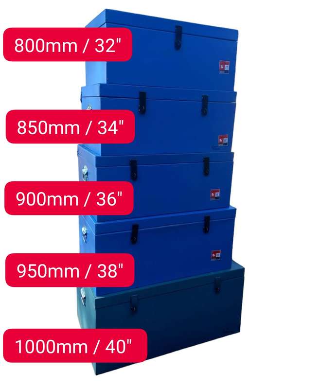 Storage Trunk . Steel tool box. Bakkie box.