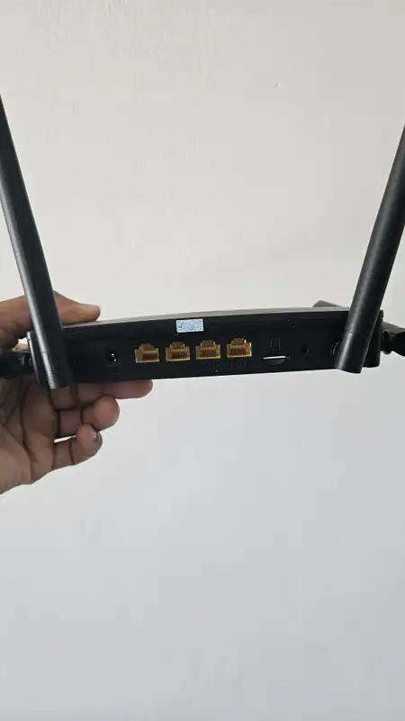 4G LTE WIFI ROUTER WITH SIM CARD SLOT 300MBPS HIGH GAIN ALWAYS ONLINE - BLACK
