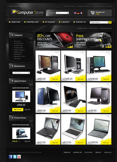 Computer Dropship Business +Company Reg +Website +Products