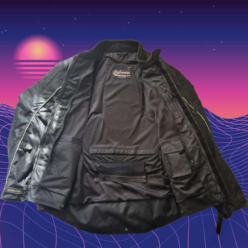 Tourmaster Transition 3.0 Textile Jacket, Men's 3XL - Black/Gunmetal GreyReflective