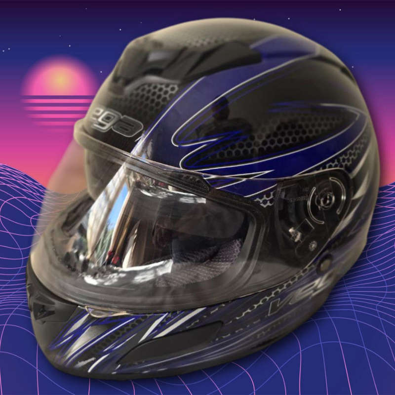Vega Insight RHZUR Full-Face Motorcycle Helmet L 60 cm ABS Shell ECE R22.05