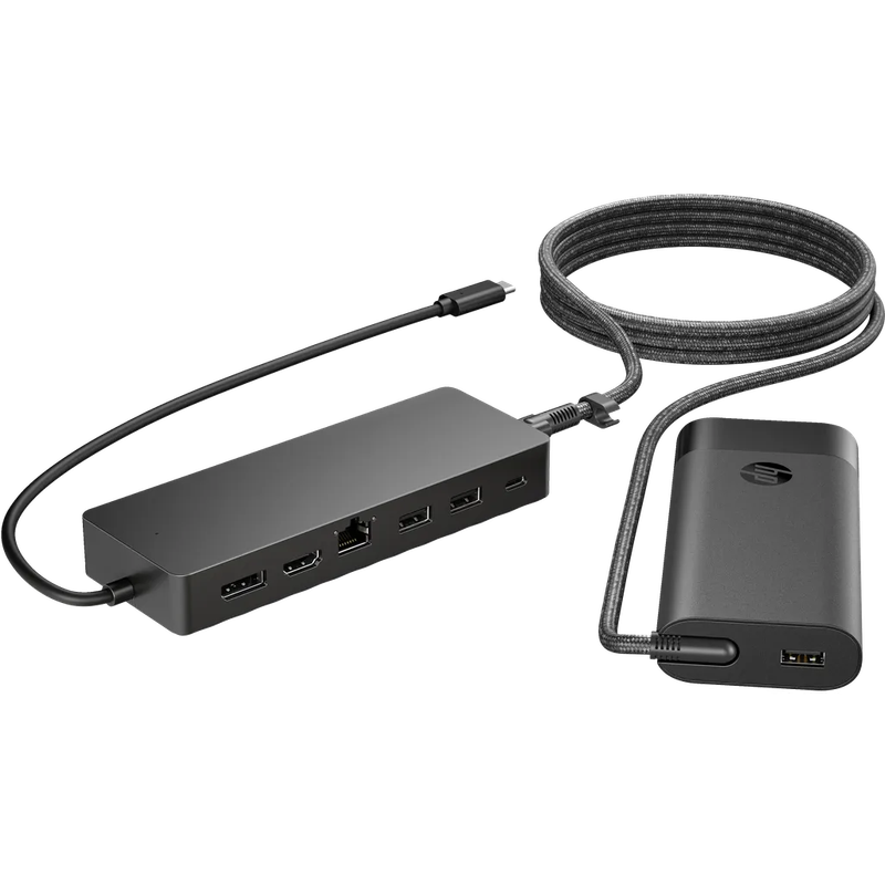 HP UNIVERSAL USB-C HUB AND LAPTOP CHARGER COMBO
