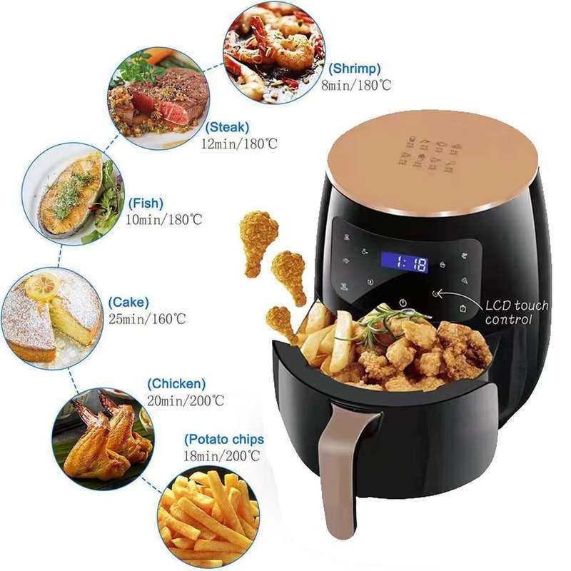 SilverCrest Digital Air fryer - 6L