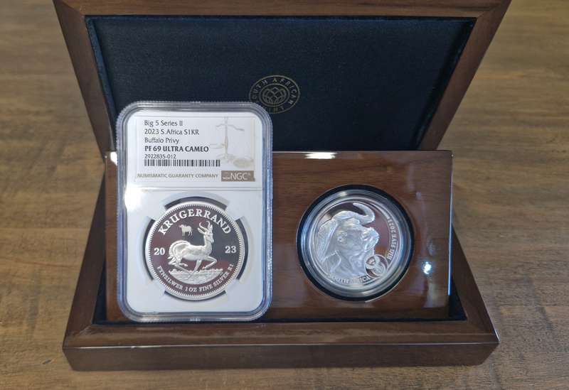 2023 Fine Silver Combination Set (PF 69 UC, Buffalo proof set)