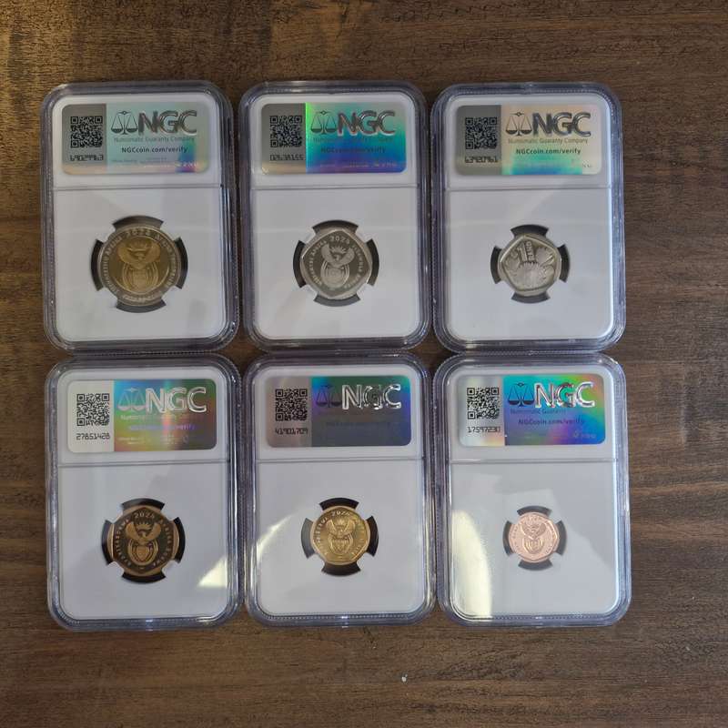 2024 South African Proof Set (Graded)