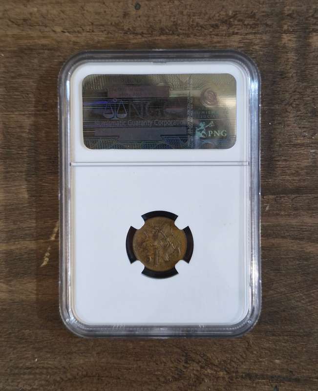 1965 Pattern South Africa cent HERN A34 BRONZE (MS63 BN)