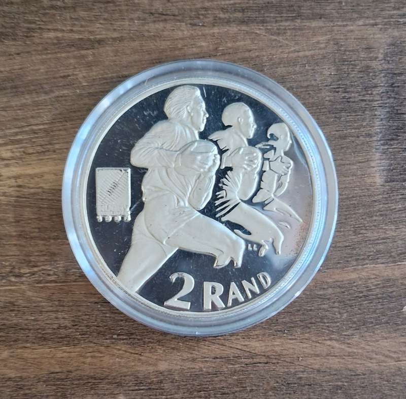 1995 R2 Silver 1oz- Rugby