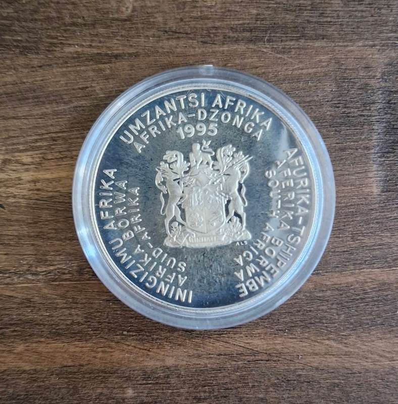 1995 R2 Silver 1oz- Rugby