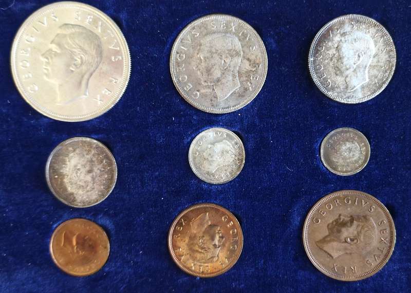 1952 South African Proof Set (SA Mint Box)