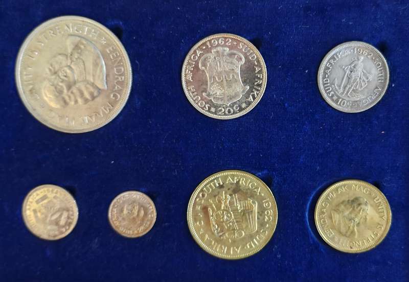 1962 South African Proof Set (SA Mint Box)